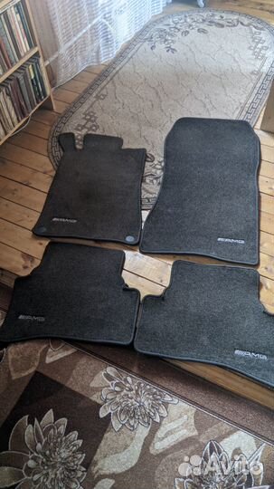 Автомобильные коврики AMG Mercedes W208