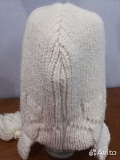 Шапка шлем для девочки