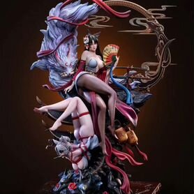 В наличии под заказ статуя Fox Princess Twin