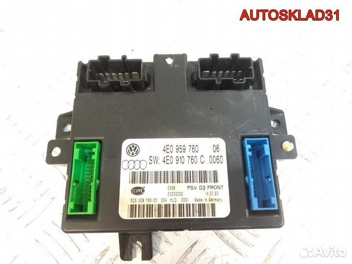 Блок комфорта Audi A8 D3 4E0959760