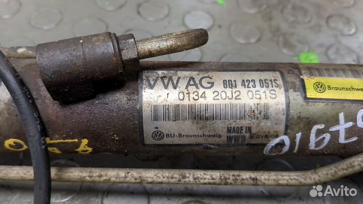 Рейка рулевая с г/у Volkswagen Polo, 2002