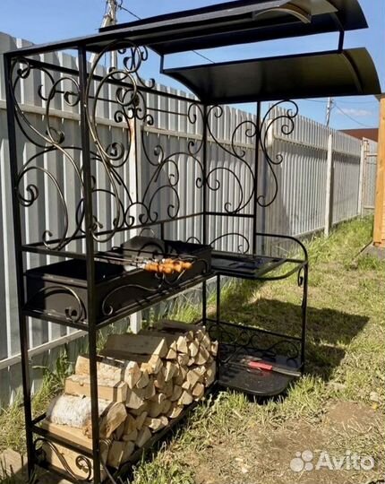 Мангал в стиле лофт от производителя