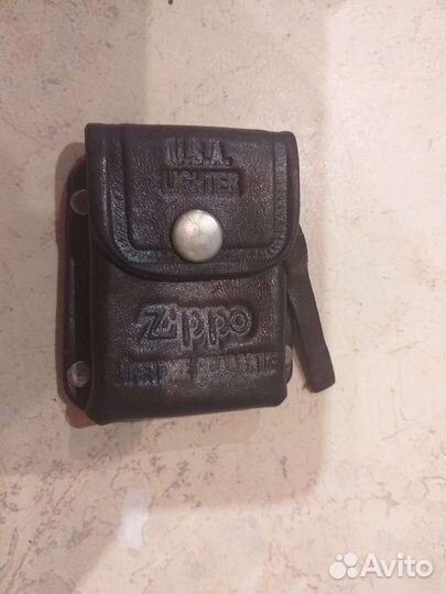 Кожаный чехол для зажигалки Zippo сделано а США