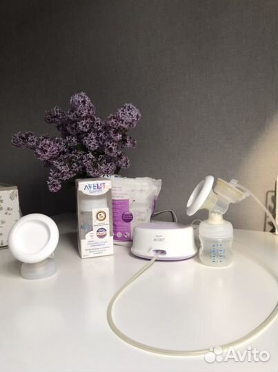 Молокоотсос avent электрический