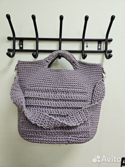Вязаная крючком сумка