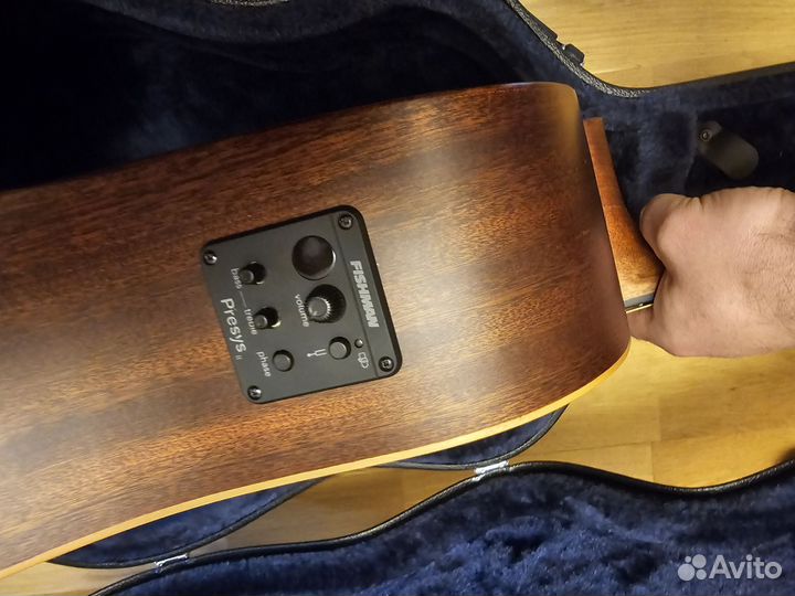 Акустическая гитара с пьезодатчиком sigma dmc-ste+