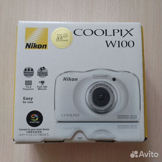 Цифровой фотоаппарат nikon Coolpix w100