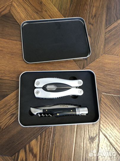 Набор инструментов: мультитул и нож