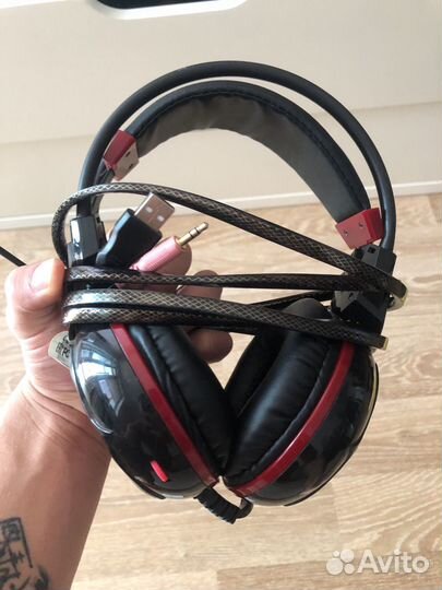 Игровые наушники bloody