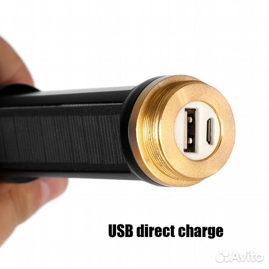 Фонарь акк. smiling shark W565 Black