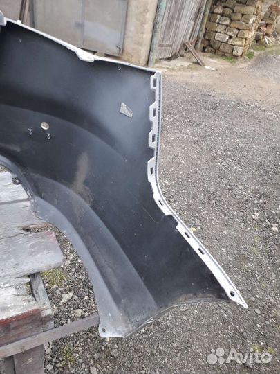 Бампер задний kia cerato бу серебро