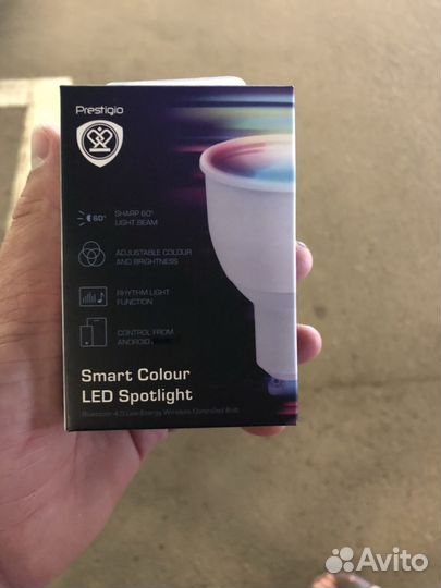 Умная лампа Prestigio Smart Colour LED Light 4W, G