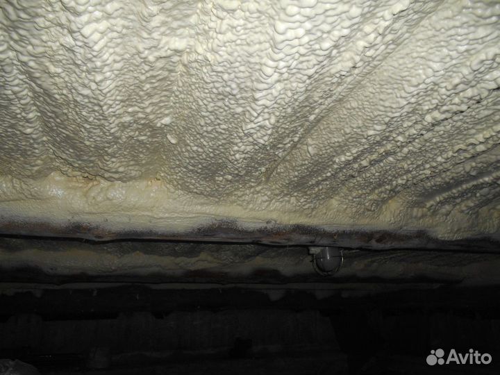 Утепление пенополиуретаном подвала