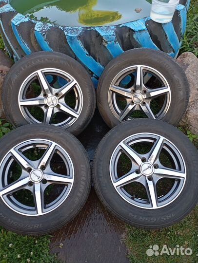 Литые диски с шинами r14