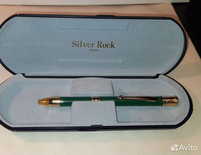 Ручка шариковая Япония. Silver Rock.Коробка родная