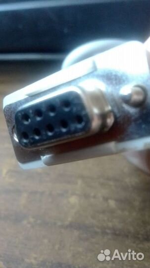 Кабель RS232 DB9 F 6P mini-jack, 3,5 мм