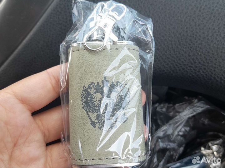 Фляга мини алюминиевая