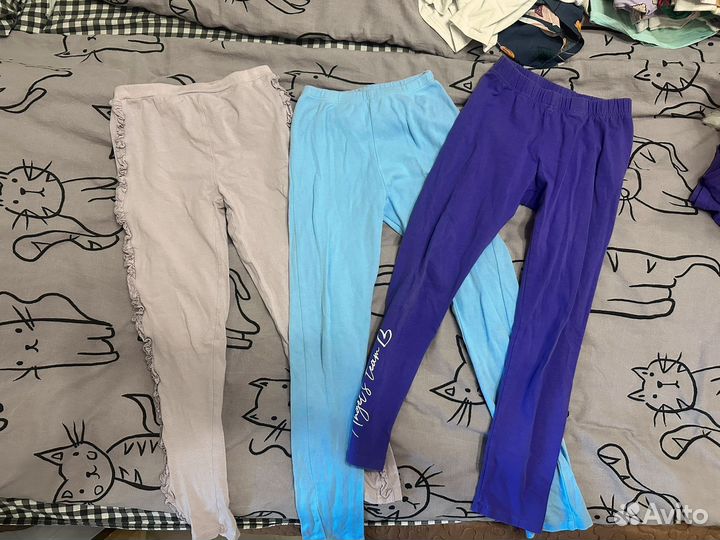 Детские вещи на девочку пакетом 134-140