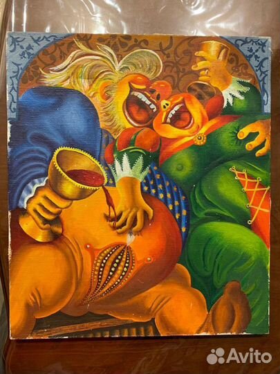 Картина холст масло