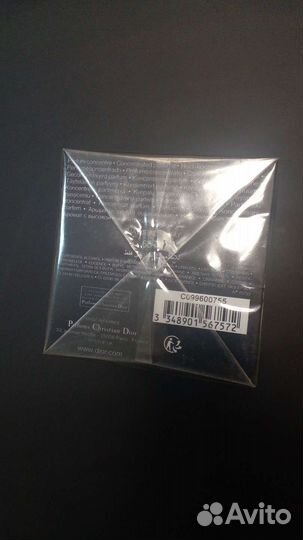 Духи Dior Sauvage elexir оригинал