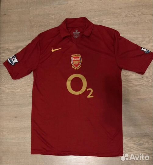Ретро Футболка Арсенал Анри