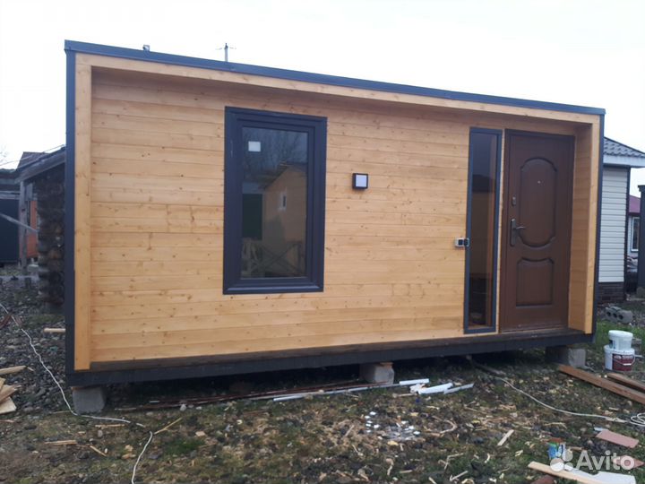 Каркасный дачный домик