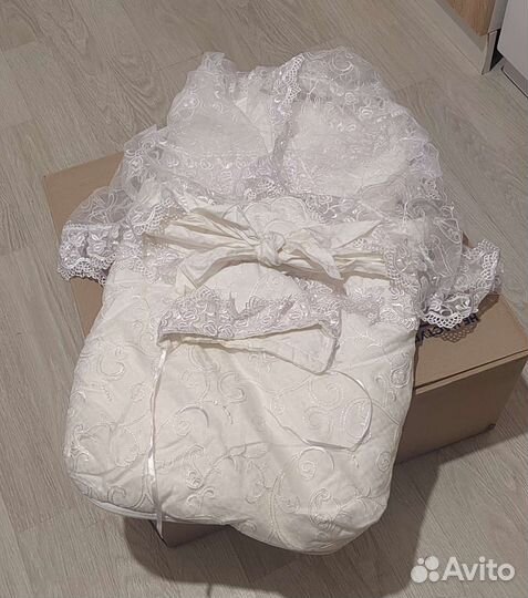 Конверт на выписку для девочки осень