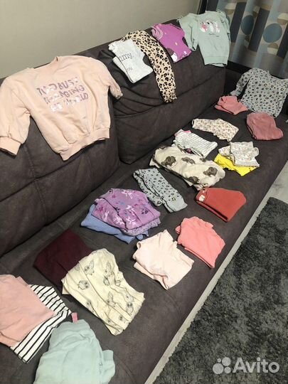 Пакет одежды девочка 80 86