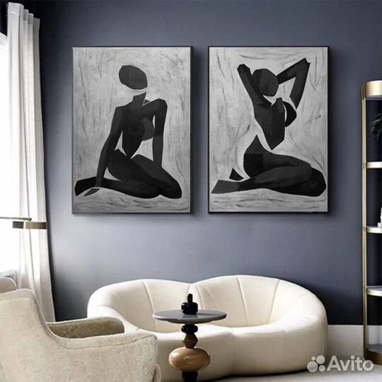 Картина на холсте абстрактные люди