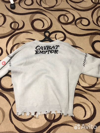 Свитер cavempt рваный