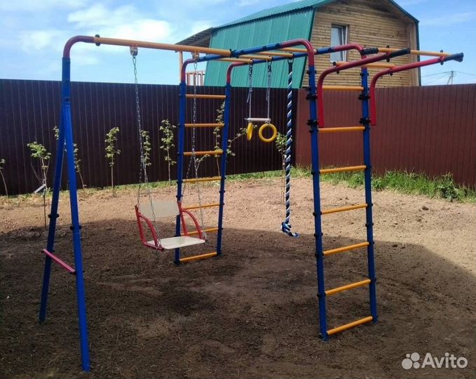 Купить Уличный детский комплекс Юный Атлет