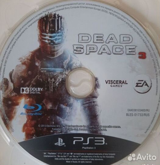 Dead space 3 ps3