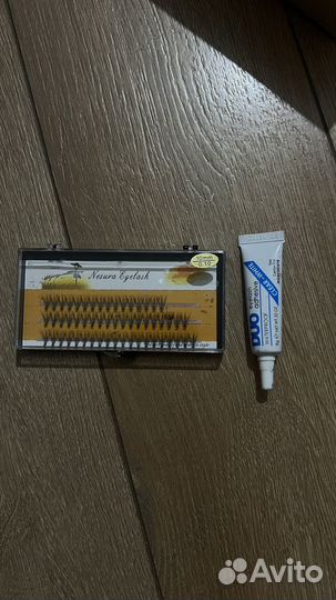 Накладные ресницы и клей