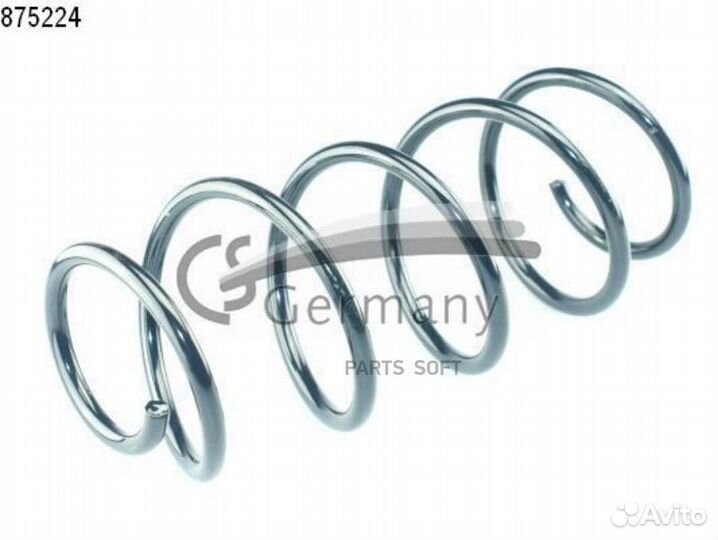 Пружина пер.skoda Fabia II 542 1,2 - 1,6 + Combi 545 1,2 + 1,6 14875224