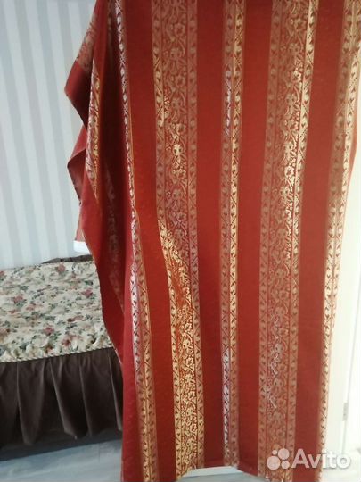 Шторы на тесьме. 145*280. новое