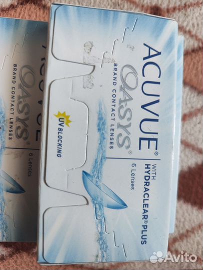 Линзы контактные acuvue oasys двухнедельные