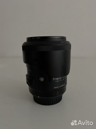 Объектив sigma 35 mm 1.4 art canon