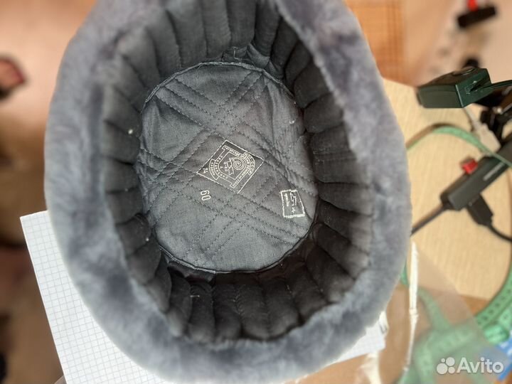 Шапка ушанка цигейковая