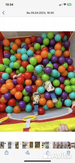 Шарики для сухого бассейна