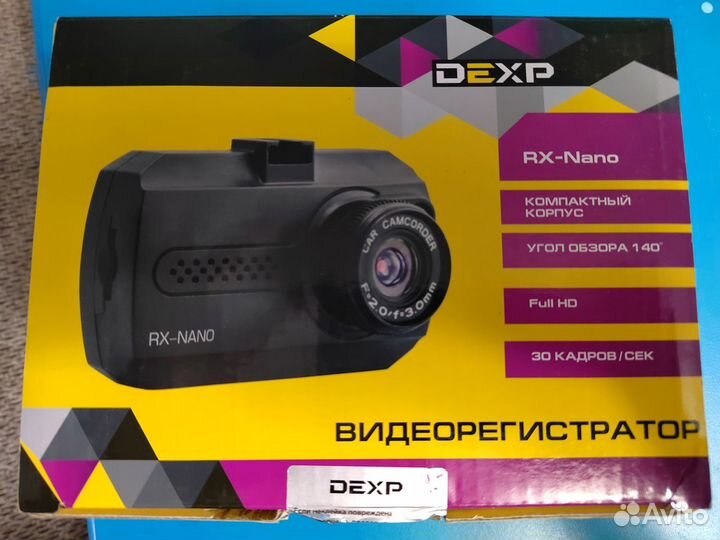 Видеорегистратор Dexp rx nano