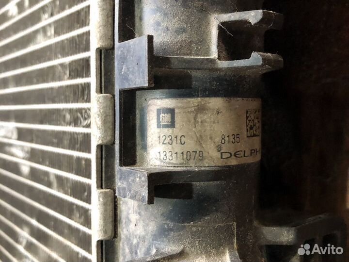 Радиатор охлаждения 1.4-1.8i АКПП cruze (2009)