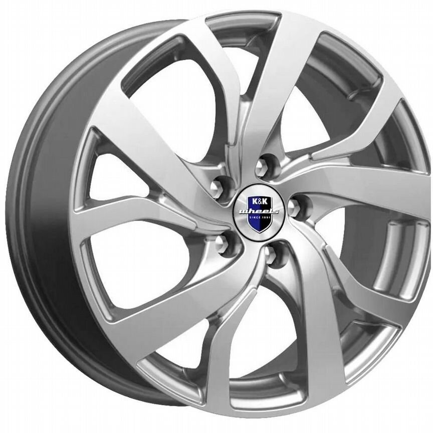Диски K&K Палермо 6.5x16 5x105 ET38 D56.6 Дарк платинум