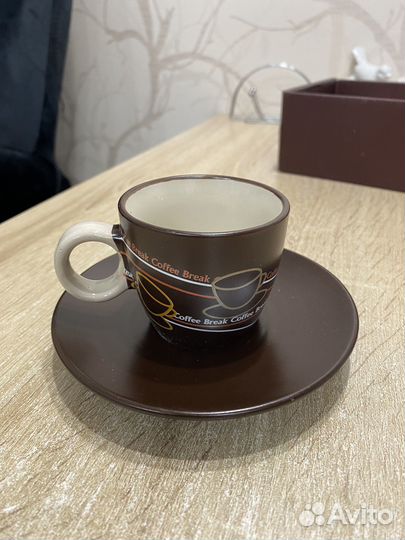 Кофейный набор, 12 предметов (6 персон), керамика