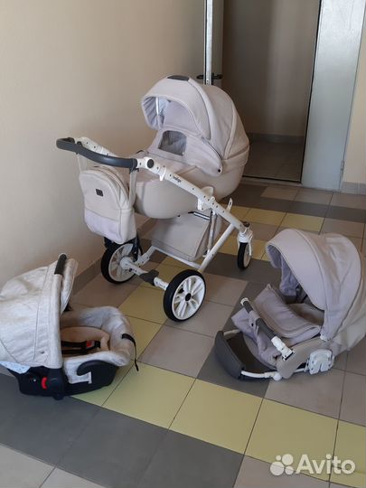 Коляска детская Porto Lux ecco 3in1