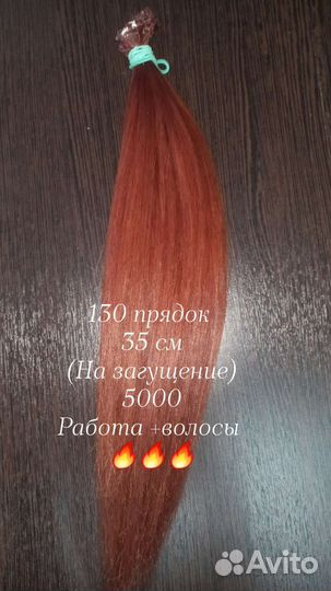 Волосы для наращивания(с работой)