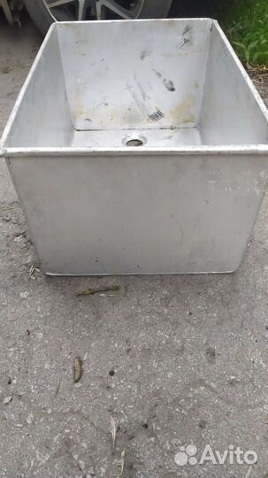 Ванна моечная односекционная алюминиевая СССР