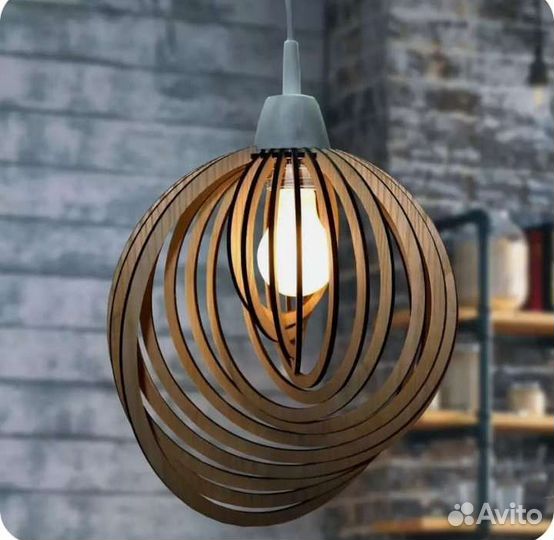 Люстра в стиле лофт