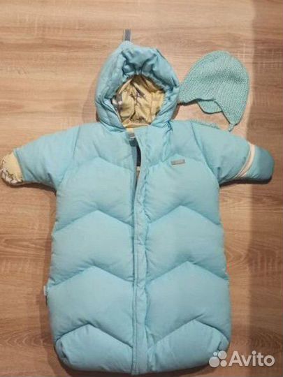 Зимний конверт в коляску