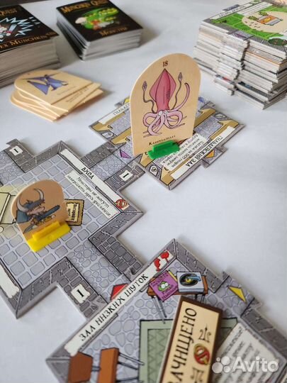 Настольная игра Манчкин. Munchkin quest в коробке