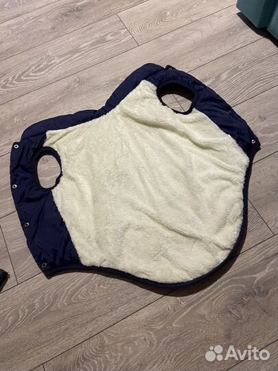 Теплая накидка для собаки